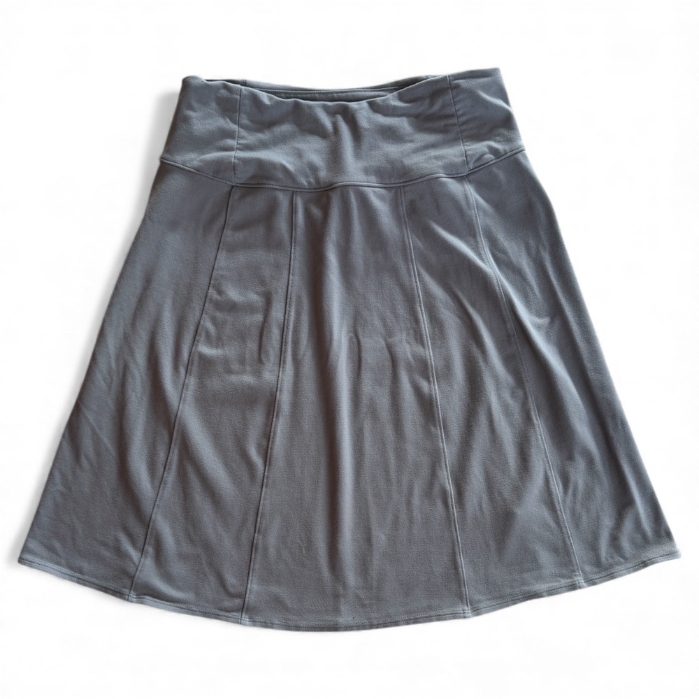 Athleta Gray Pleated A-Line Skirt Athletic Skort Style 739418 Size‎ S